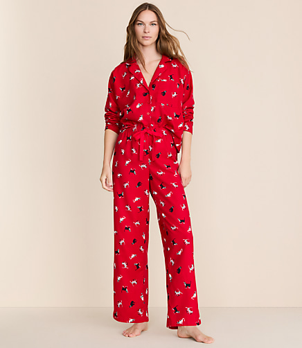 Holiday Kitten Pajama Pants
