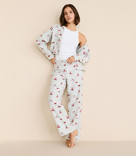 Ski Puppy Pajama Pants