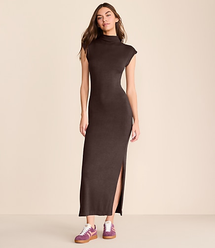 Lou & Grey Cozy Sweater Knit Column Dress