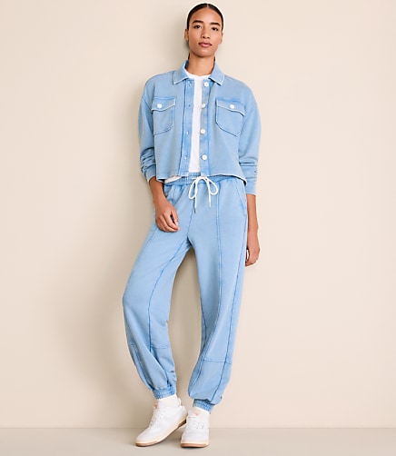 Lou & Grey Seamed Joggers