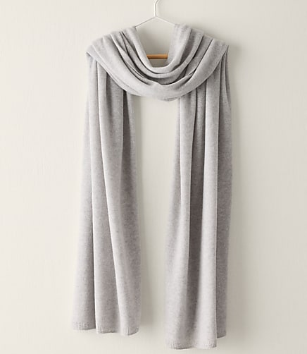 Haven Well Within Cashmere Wrap - Soft Slate Heather