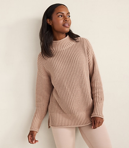 Haven Well Within Organic Cotton Roll Neck Sweater