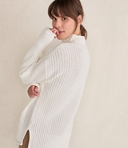 Haven Well Within Organic Cotton Roll Neck Sweater