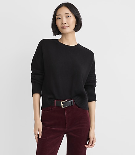 Petite Relaxed Everyday Sweater