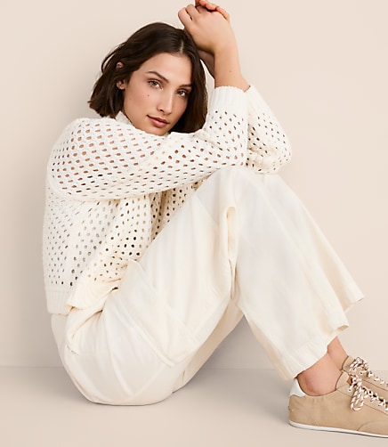 Petite Lou & Grey Washed Twill Straight Leg Cargo Pants