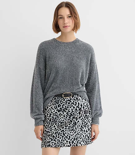 Tinsel Fuzzy Sweater