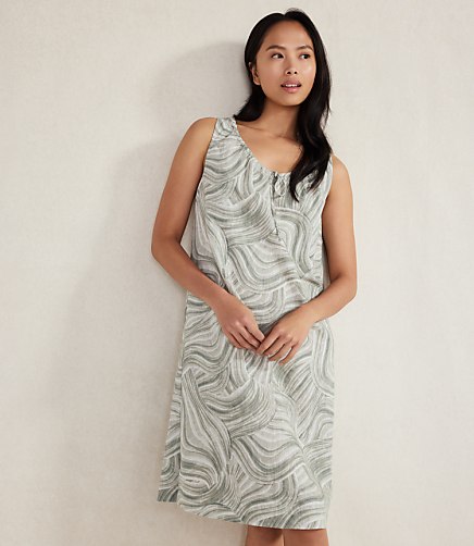Haven Well Within Organic Cotton Linen Watercolor Sleep Dress