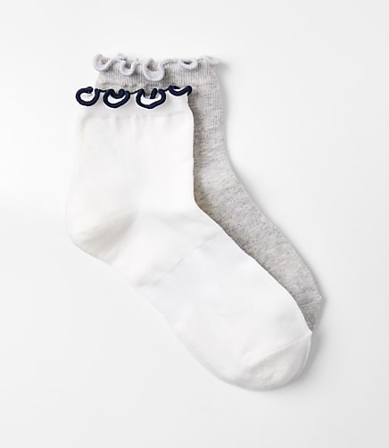 Ruffle Ankle Sock Set