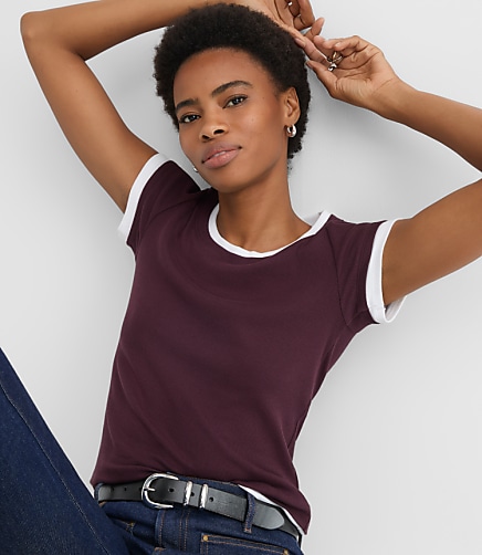 Layered Perfect Ribbed Tee