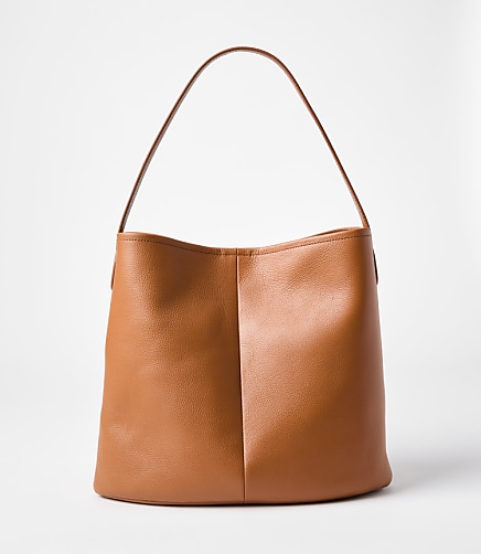 Leather Bucket Bag