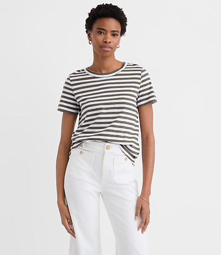 Striped Everyday Crew Tee