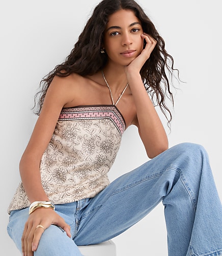 Patchwork Halter Top