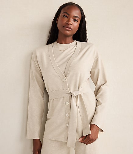 Haven Well Within Relaxed Jersey Cardigan