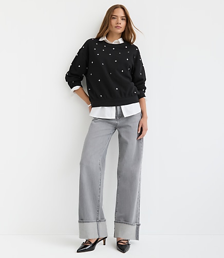 Studded Sweatshirt
