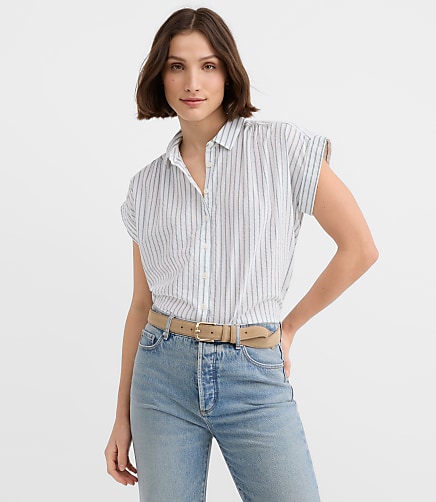 Striped Everyday Dolman Shirt