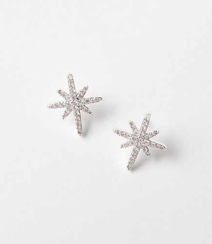 Pave Star Stud Earrings