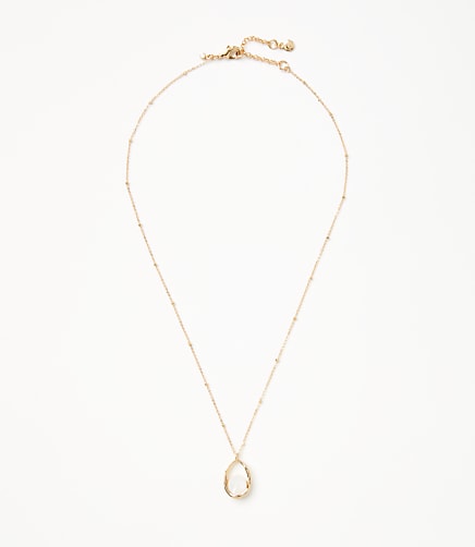 Mother Of Pearl Center Necklace