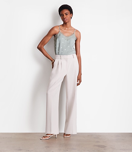 Petite LOFT Versa Gingko Lace Cami