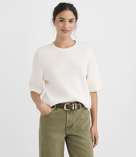 Relaxed Sweater Tee