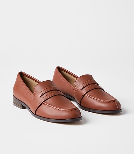 Penny Loafers - Cognac
