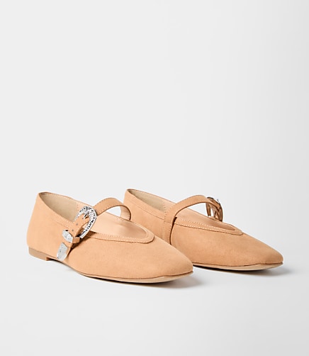 Western Mary Jane Flats