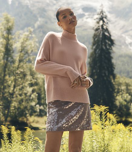 Modern Mock Neck Sweater