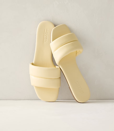 Haven Well Within Quilted Leather Slides