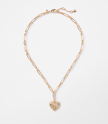 Sparkle Heart Pendant Necklace