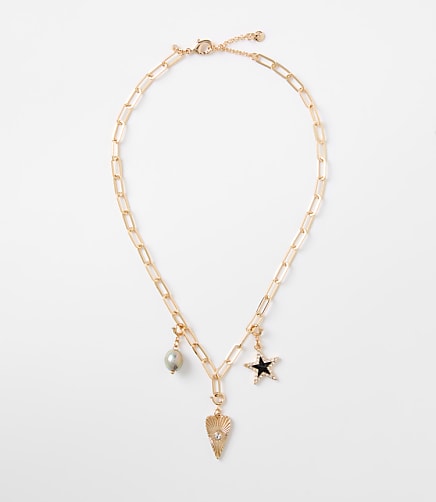 Sparkle Charm Necklace Set