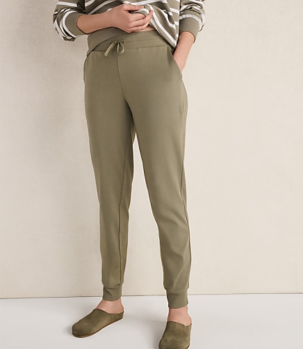 Haven Well Within Organic Cotton Interlock Joggers