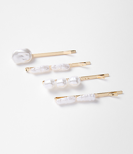 Pearlized Bobby Pin Set