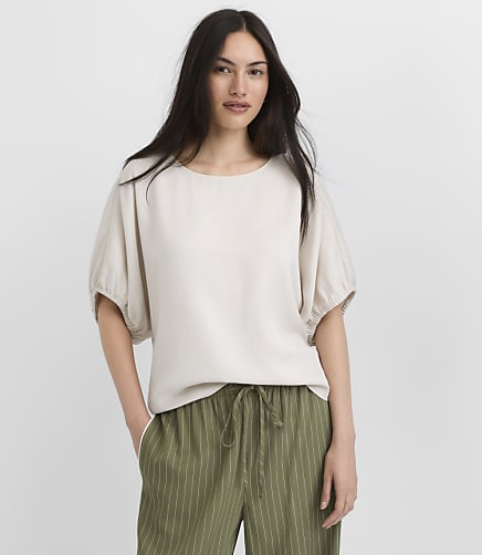 Petite Cinched Dolman Top