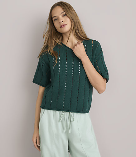 Lou & Grey Stitchy Sweater Tee