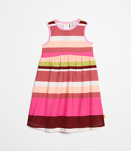 LOFT x Mon Coeur Recycled Cotton Stripe Tank Dress