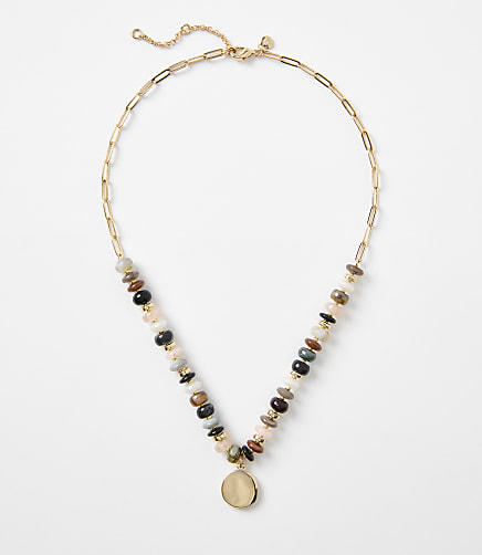 Spliced Pendant Necklace