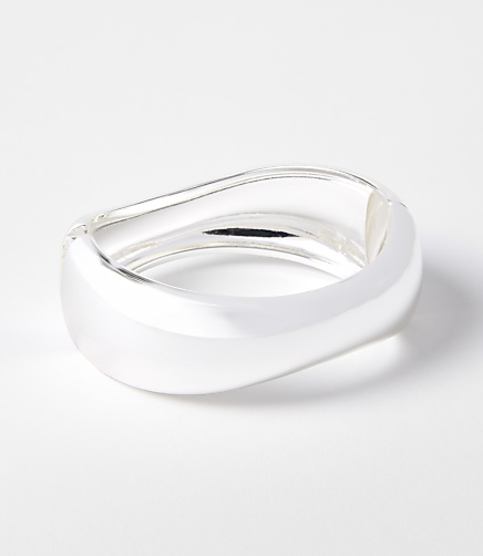 Wavy Metal Cuff Bracelet