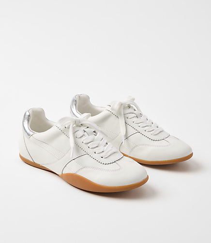 LOFT Versa Leather Sneakers