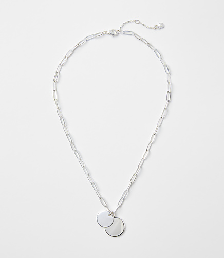 Coin Charm Necklace