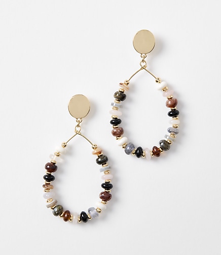 Spliced Hoop Earrings