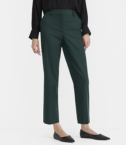 Curvy Riviera Slim Pants in Brushed Flannel