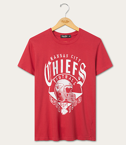 Junk Food Kansas City Chiefs Gridiron Vintage Tee