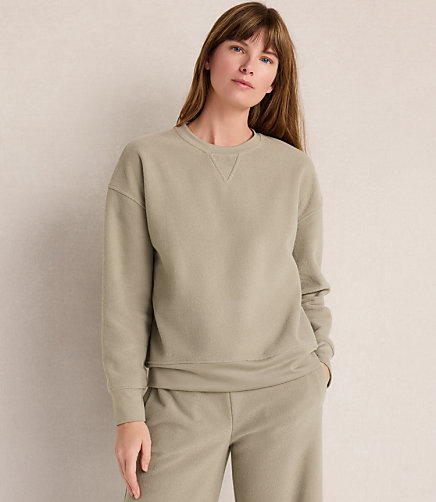 Haven Well Within Brushed Terry Crewneck Pullover