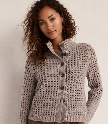 Haven Well Within Cashmere Open Stitch Cardigan