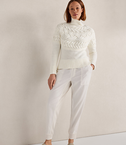 Haven Well Within The Effortless Twill Jogger in Organic Cotton