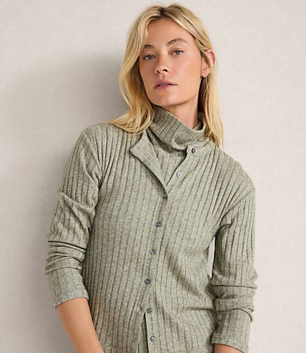 Haven Well Within Wide Rib Long Sleeve Cardigan