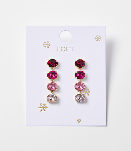 Ombre Sparkle Drop Earrings
