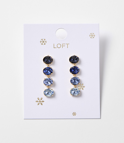 Ombre Sparkle Drop Earrings