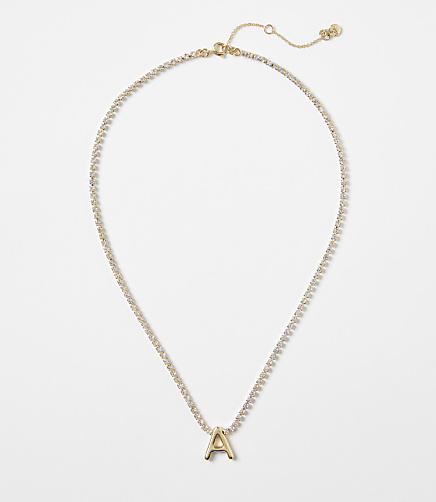 Sparkle Initial Necklace