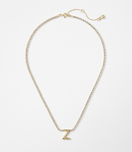 Sparkle Initial Necklace
