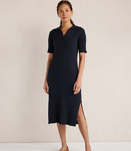 Haven Well Within Organic Cotton Ribbed Midi Dress